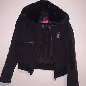 Vintage Mackage Down Jacket w/ Fur & Leather trims